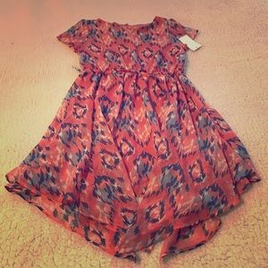 Girls multi color dress